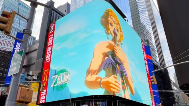 The Legend of Zelda: Tears of the Kingdom se anuncia en Times Square